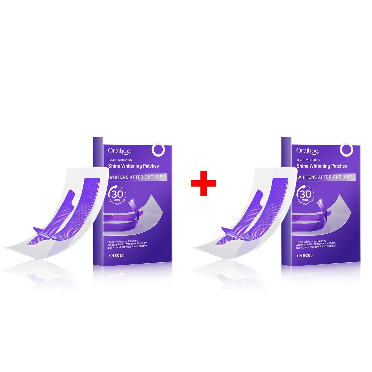 Purple Teeth Whitening Strips Brighten Tooth Remove Plaque Stain Cleaning Oral Hygiene Reduce Sensitivity Bleaching Dental Tools